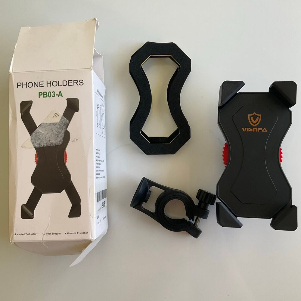 Multi-size Support Phone Holder, Black